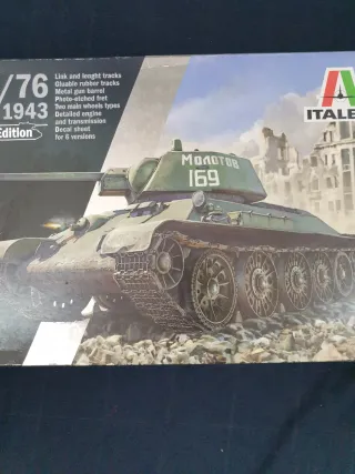 Maqueta T-34/76 Modelo 1943 Italeri