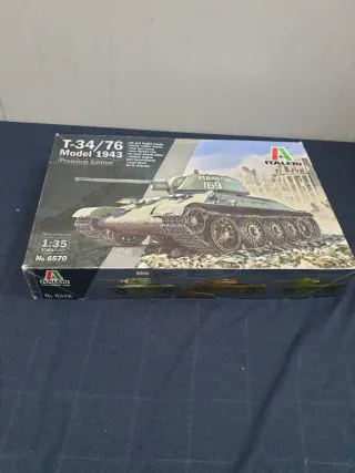 Maqueta T-34/76 Modelo 1943 Italeri