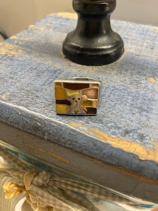 Anillo Tous Plata Multicolor