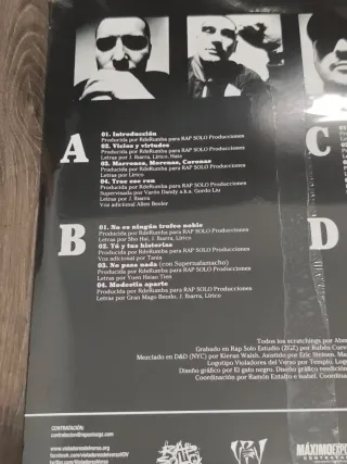 Violadores del Verso Vicios y Virtudes Doble Vinil