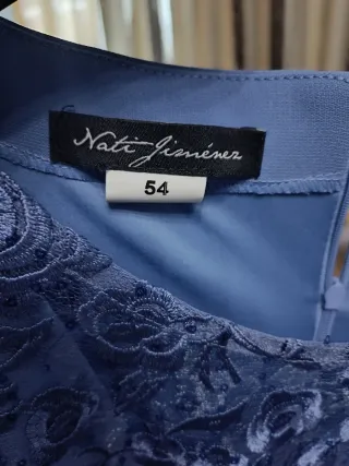 Vestido invitada boda azul