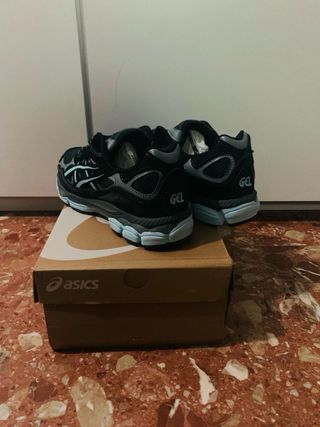 Asics Gel Zapatillas Deportivas Negro/Teal