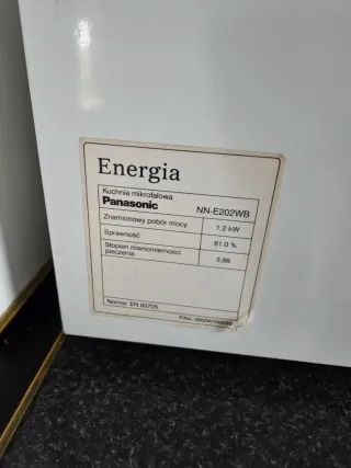 Microondas Panasonic Blanco