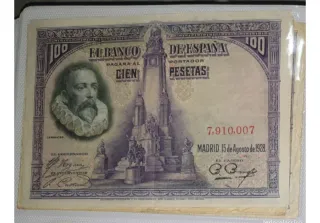 Billete 100 Pesetas Banco de España 1931