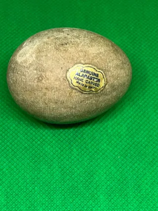 Uova in alabastro vintage