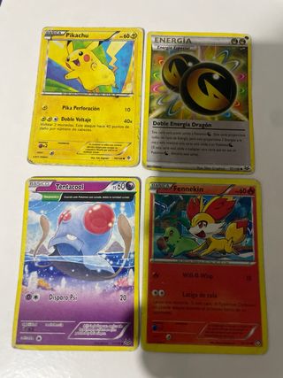 Colección Cartas Pokémon Varias