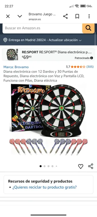 Diana Electrónica RE:SPORT con Voz