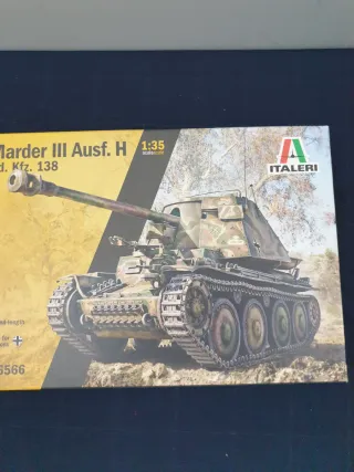 Maqueta Italeri Marder III Ausf. H 1:35