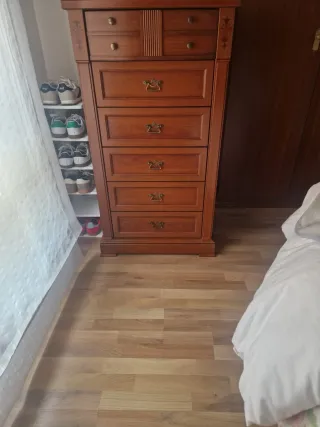 Cabecero de madera maciza