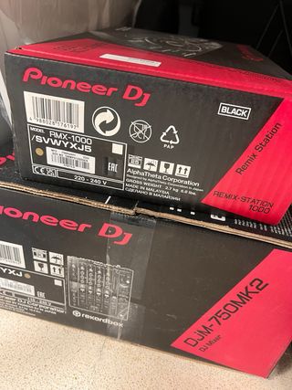 Set Pioneer DJ XDJ-1000MK2 + DJM-750MK2