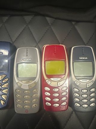 Lote 5 Nokia 3310 (Azul, Rojo)