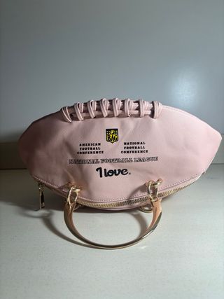 Borsa Football Chic Rosa e Oro