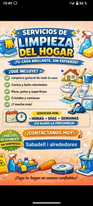 Servicios de limpieza