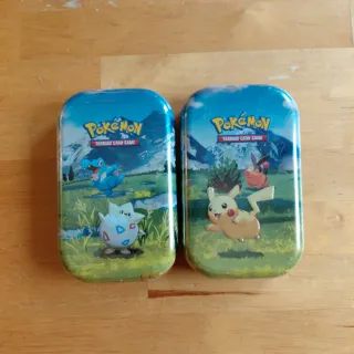 Lote 2 minilatas Pokémon Ascended Heroes