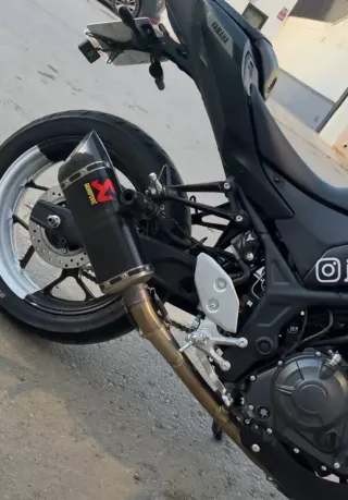 Tubo de escape  fibra carbono