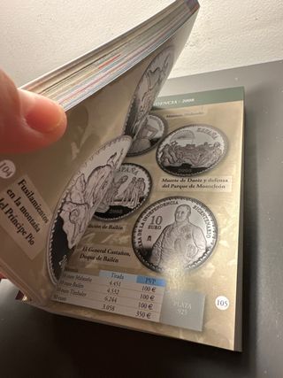 Libro Las Monedas de Colección en Euros 15x9cm