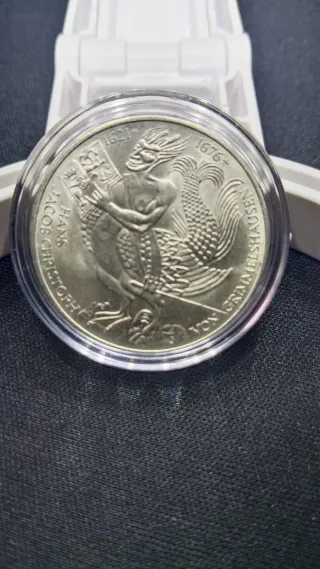 Moneda de Plata con Sirena y Fecha