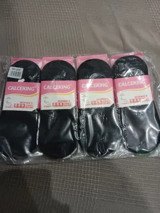 Calcetines Pinky  Talla 35-40 Negro