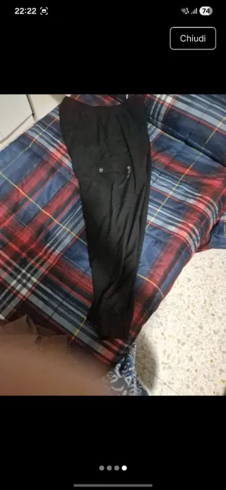 Pantaloni uomo neri