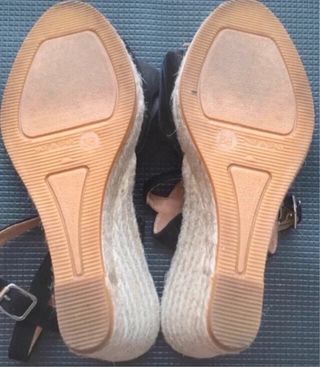 Lote 2 Alpargatas KANNA Cuña Ante | Talla 38