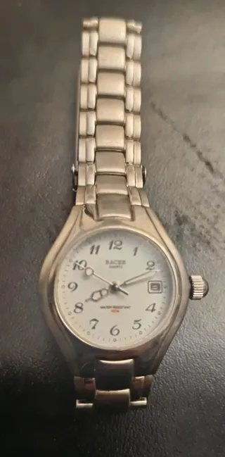 Reloj Racer Mujer Cuarzo Esfera Blanca