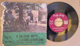 Vinile 45 giri Folk-Pop Enzo Parise
