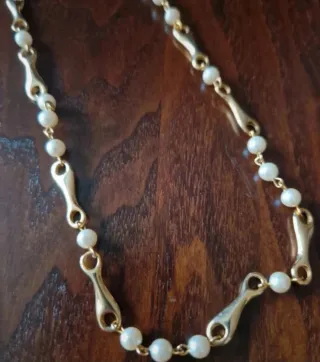 Collana donna oro e perle