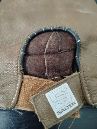 Guantes de cuero Salter Moto Marrón