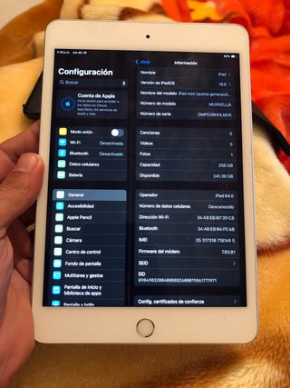 iPad mini 5ta Gen Plata