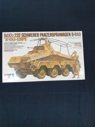 Maqueta Tamiya SdKfz 232 Afrika Korps