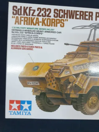 Maqueta Tamiya SdKfz 232 Afrika Korps