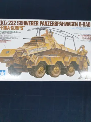 Maqueta Tamiya SdKfz 232 Afrika Korps