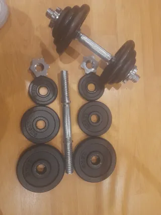 Mancuernas ajustables