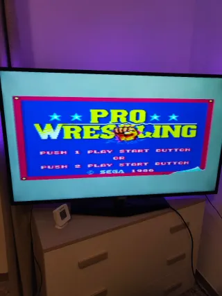Pro Wrestling Master System PAL ITA Raro Completo