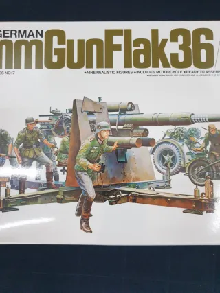 Maqueta Tamiya 88mm Gun Flak 36/37