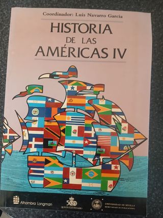 HISTORIA DE LAS AMERICAS IV TOMOS COMPLETA
