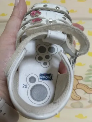 Primigi Sandali Bambina Bianco Floreale