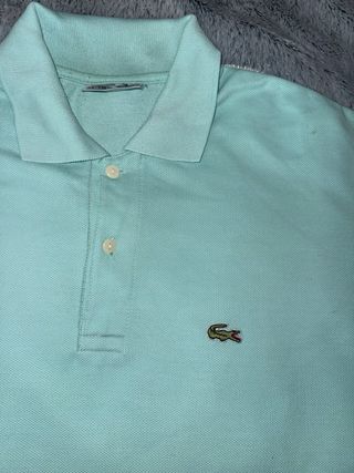 Polo Lacoste Verde Agua