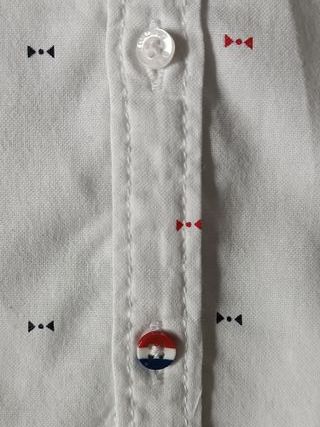 Camisa manga larga bebé niño. 12 meses. Lordling.
