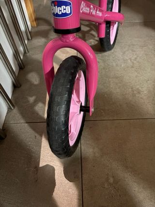 Bicicleta sin pedales Chicco Rosa
