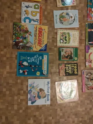 Lote de libros infantiles en inglés