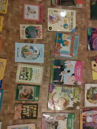 Lote de libros infantiles en inglés