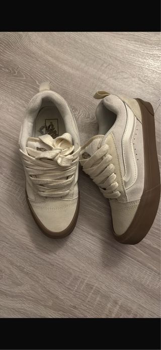 Zapatillas Vans Knu Skool Beige/Marrón