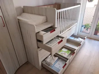 Habitación bebé convertible
