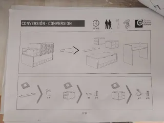 Habitación bebé convertible