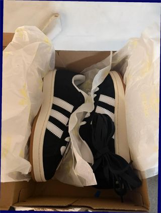Adidas Campus 00s Negro Blanco Talla 37