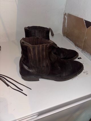 Polainas de cuero para montar