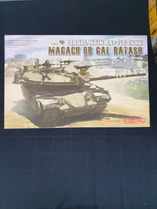 Maqueta Tanque Israelí Magach 6B Gal Batash