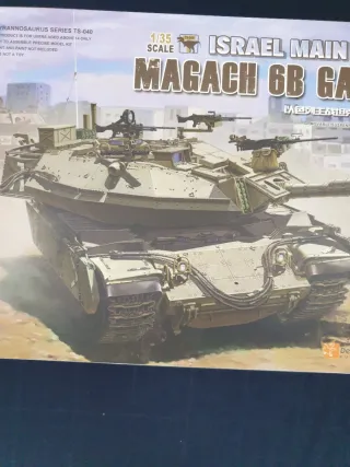 Maqueta Tanque Israelí Magach 6B Gal Batash
