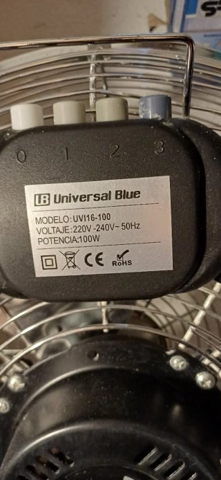 Ventilador Industrial LB Universal 16